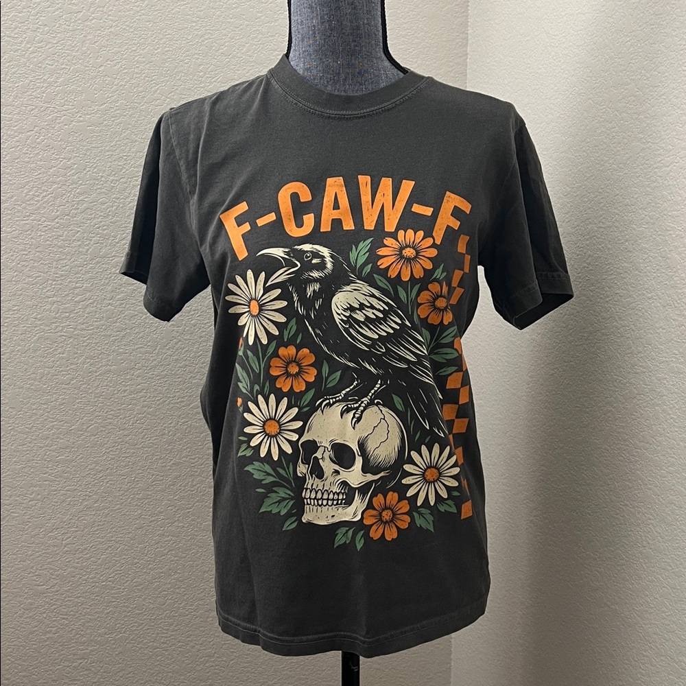 Comfort Colors Boutique Fall F caw F T shirt